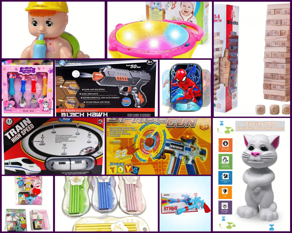#Toys and Stationary
